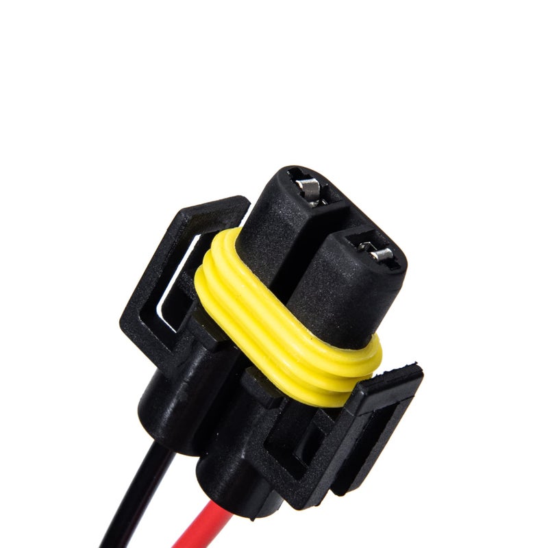 BlyilyB 4-Pack H11 H8 880 881 Headlight Socket Female Headlight Wire Harness Connectors for Fog Lights Headlights - Image 4